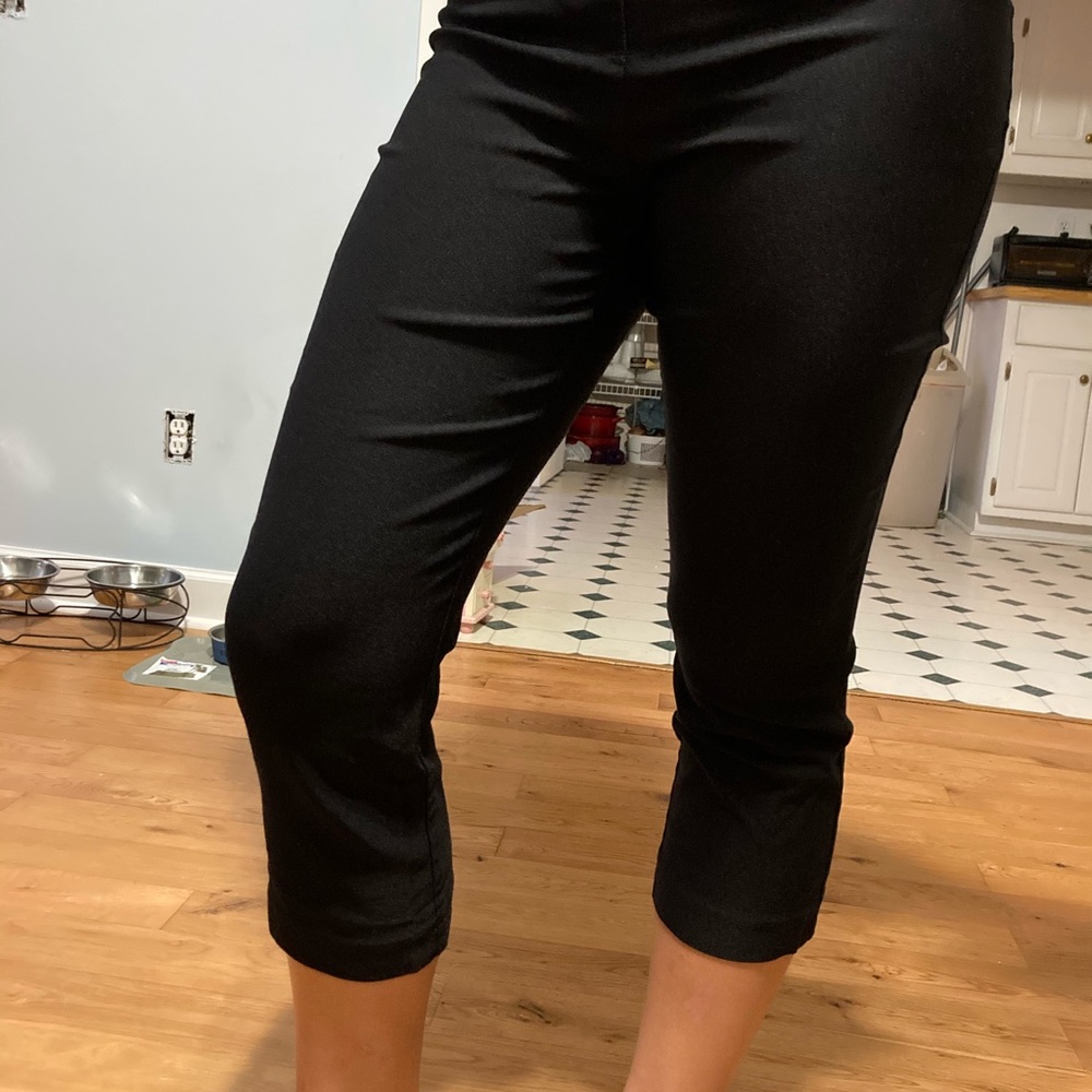 Black Capri Formal Pants